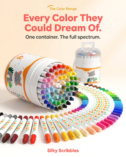 Lumair™ Velvet Glides Washable Crayons