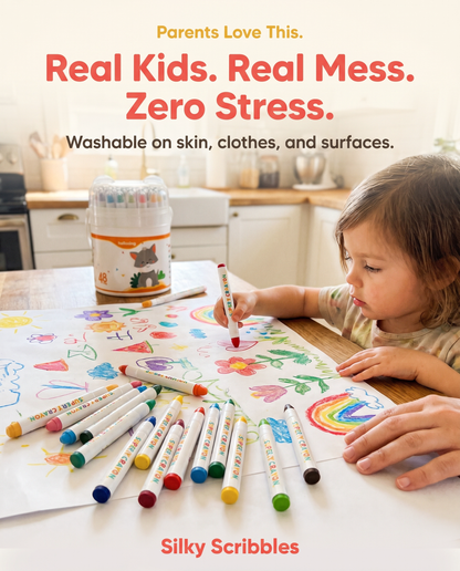 Lumair™ Velvet Glides Washable Crayons